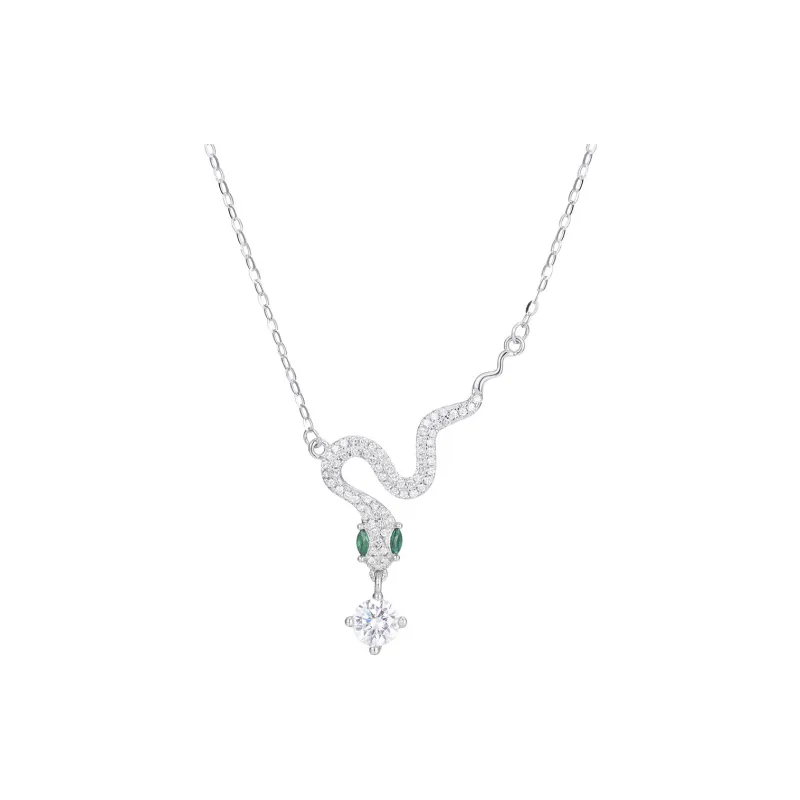 AILI 925 Sterling Silver Fashion Luxury Niche Versatile Elegance High Quality Peaceful Fortune Necklace Box Women's-0