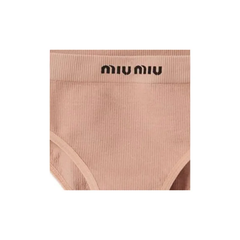 MIU MIU Underpants Women's Nude Beige-2