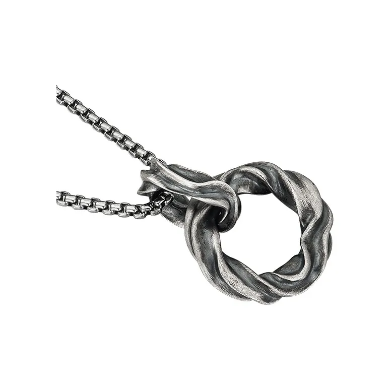 MYSH 925 Sterling Silver Necklaces Unisex-8
