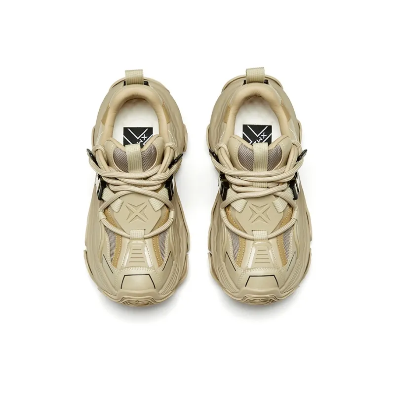 XMZY Dune Series Sandalwood Height Increasing Wear-Resistant Low-Top Chunky Sneakers Unisex-57