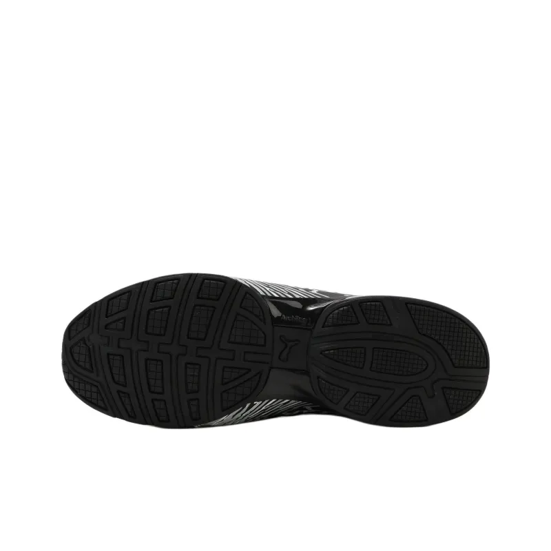 PUMA Axelion Anti Slip Wear Resistant Low Top Running Shoes Men's Black-4
