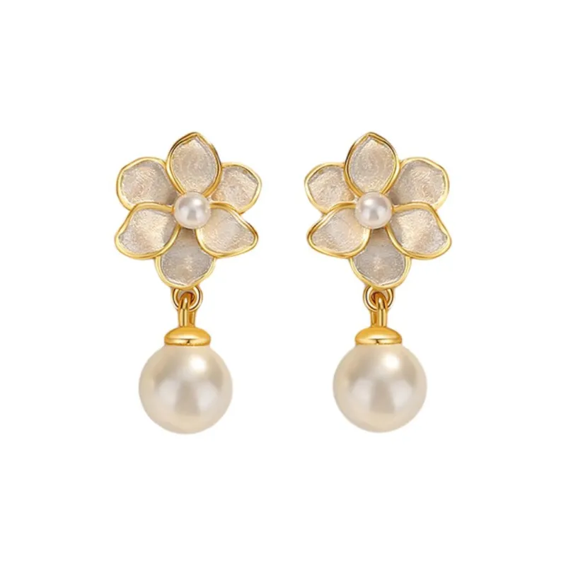 YINGNIXINDONG 925 Sterling Silver Stud Earrings Women's-26