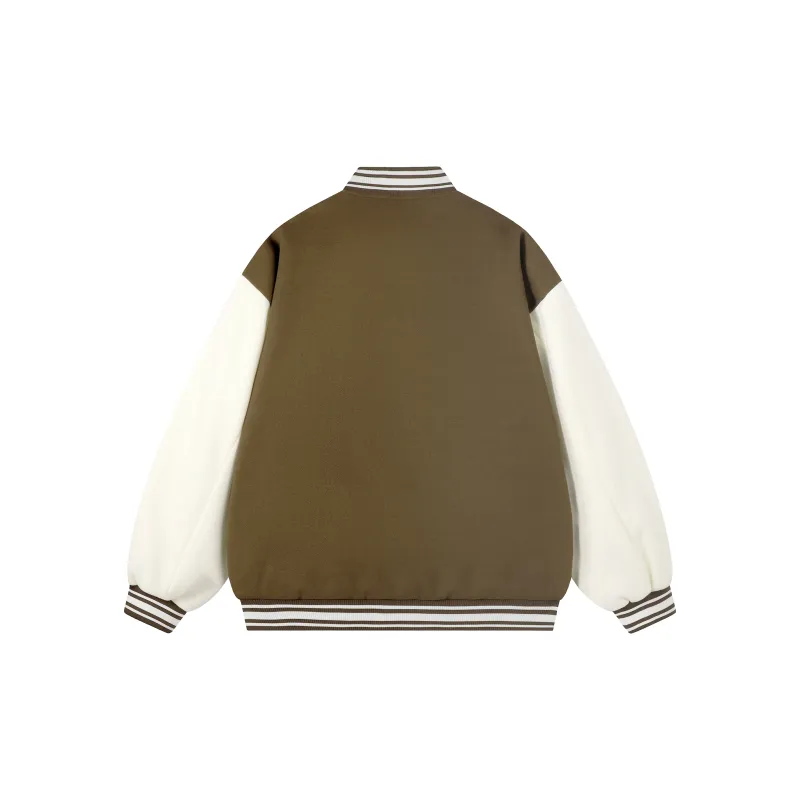 Teddy Bear Collection TeddyClub Series Baseball Jacket Coat Unisex-6