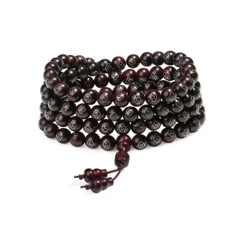 PUTUOSHANWENCHUANG Rosewood Bracelets Unisex