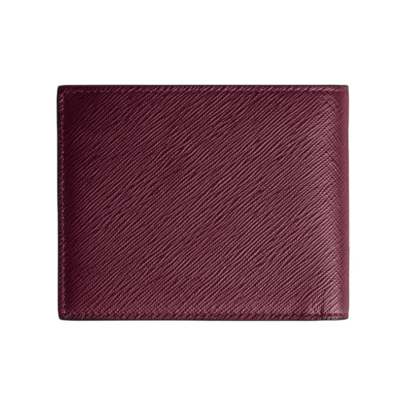 MONTBLANC Calfskin Wallet Women's Burgundy-2