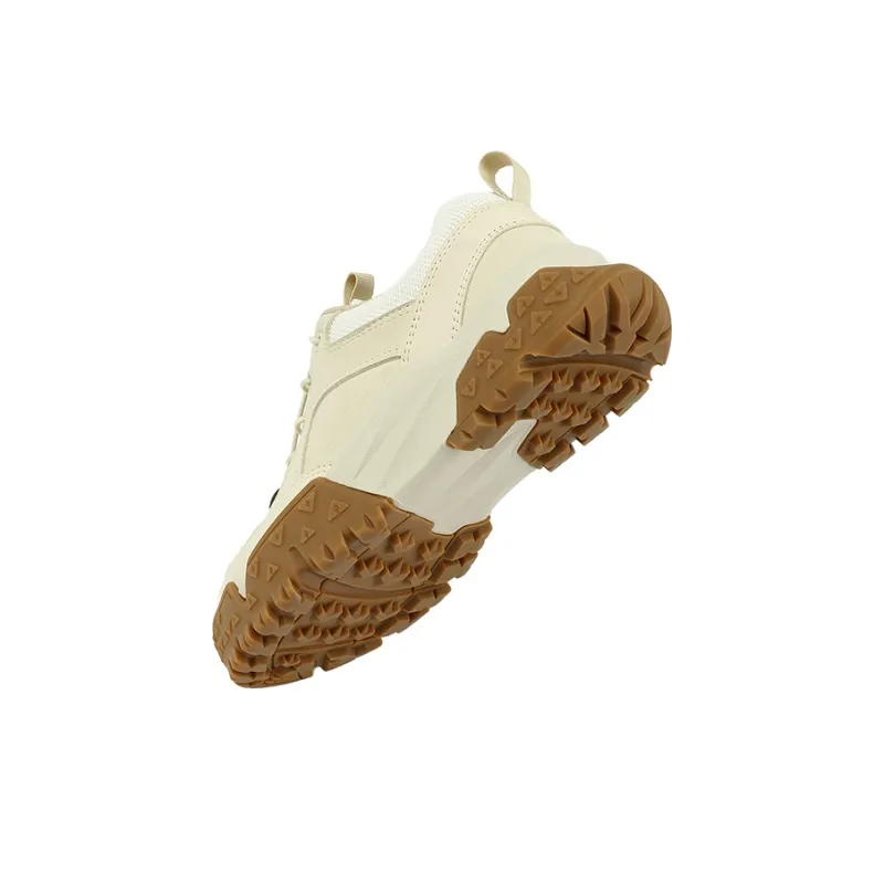 UBZ Abrasion Resistant Low Top Hiking Shoes Women's Moon White-6