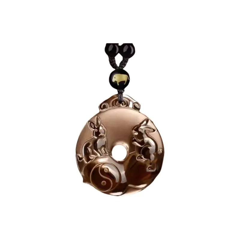 Sweet Kisses Obsidian Necklaces Unisex-5