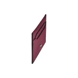 MONTBLANC Calfskin Card Holder Unisex Burgundy