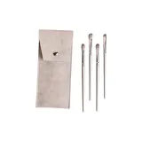 4 Pcs First Impression Eyeshadow Brush+Gray Brush Case