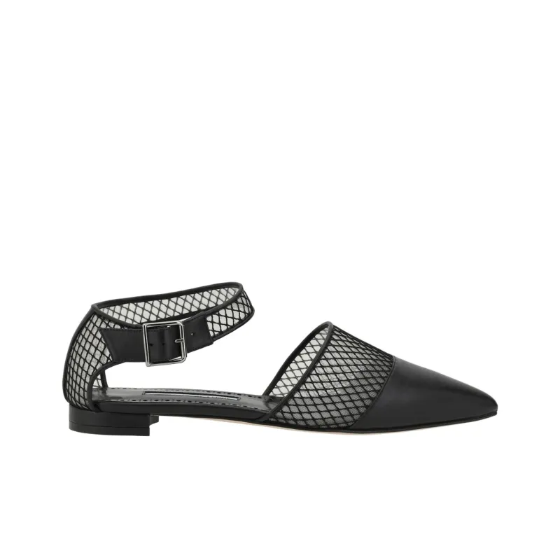 MANOLO BLAHNIK Casual Single Shoes Women's Black-1