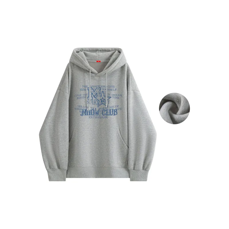 MIIOW Trend Party Series Sweatshirt Unisex White-20
