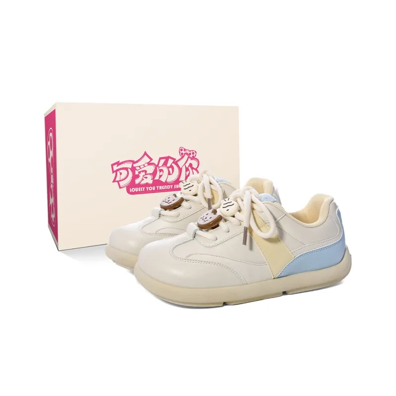 Lovely You Lightweight Wear-Resistant And Slip-Resistant Low-Top Skateboard Shoes Women's-33