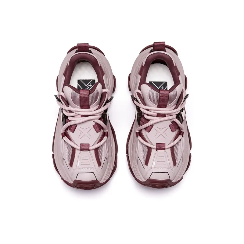 XMZY Dune Series Sandalwood Height Increasing Wear-Resistant Low-Top Chunky Sneakers Unisex-47