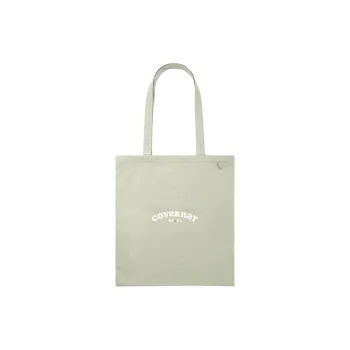 COVERNAT Cotton Tote Bag, Shopping Bag, Handbag, Shoulder Bag Women's Mint Green