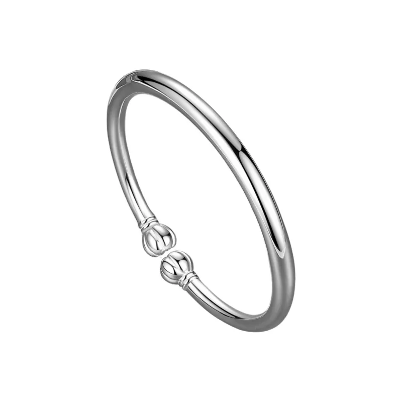 Hui Xuan Charm 999 Fine Silver Bangles Women's-0