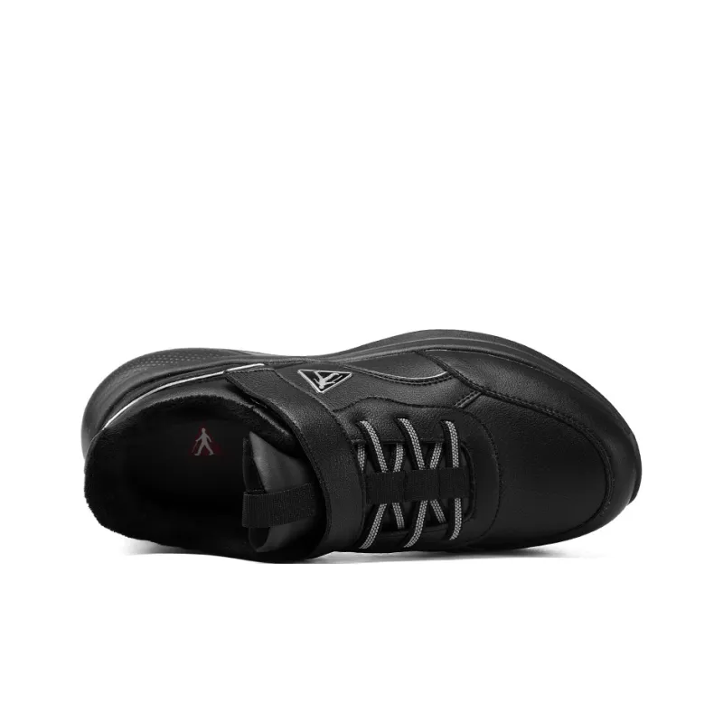 ZULIZ Sports Elderly Shoes Warm Cushioning Wear-Resistant Slip-Resistant Low-Top Casual Shoes Men's-9