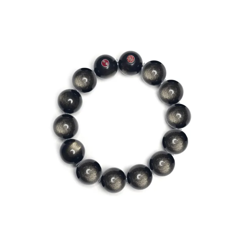 MOUNTAINS AND MANS Obsidian Bracelets Men's-9