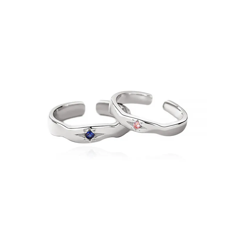 Chongqing Gold Store S925 Silver Rings Unisex-0