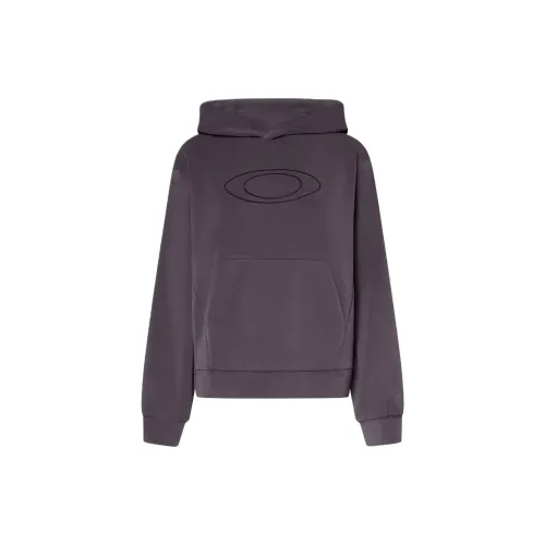 Oakley Radiant Peach Fleece Hoodie Sweatshirt Women's Purple