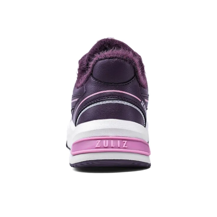 ZULIZ Sports Elderly Shoes Warm Cushioning Coverage Wear-Resistant Slip-Resistant Low-Top Casual Shoes Women's-4