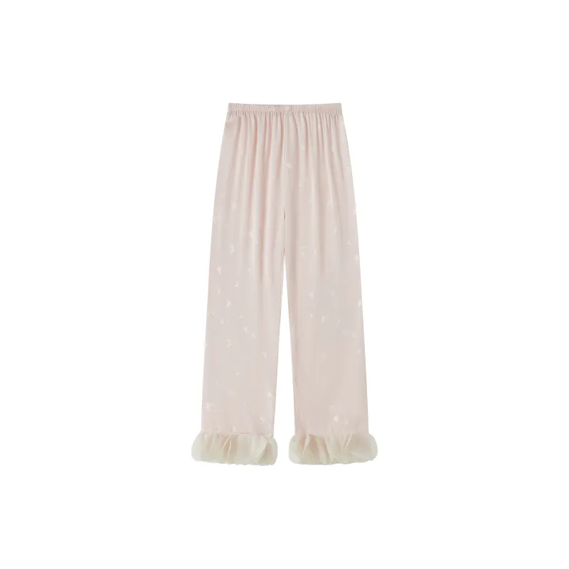 Kosrood Pajama Set Women's Shopping Bag Light Pink-2