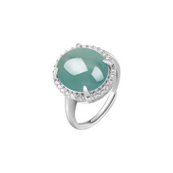 LIANGYUXI Glutinous Jade Jadeite Rings Women's