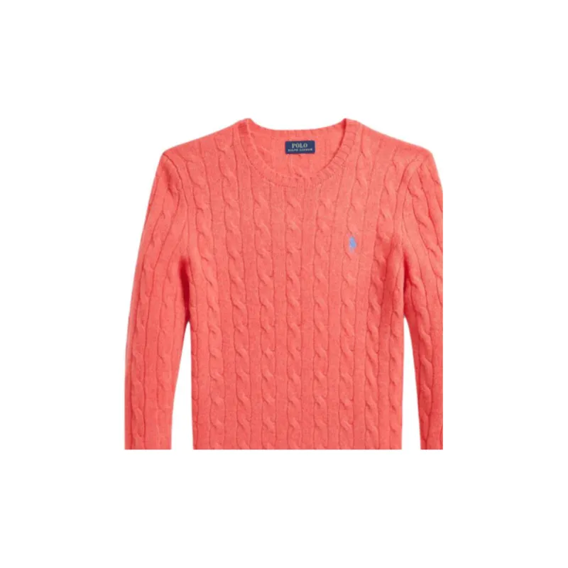Polo Ralph Lauren Pony Embroidered Cable Knit Jumper-6