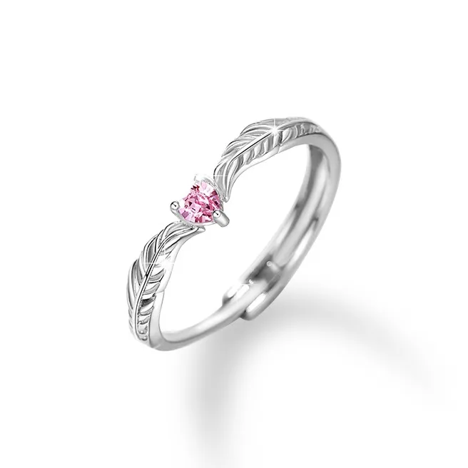 PHOENIXSILY 925 Sterling Silver Rings Unisex-6