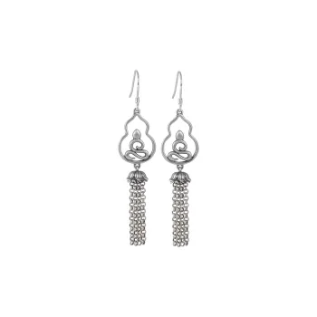 JINLUWANG S925 Silver Earrings Women's