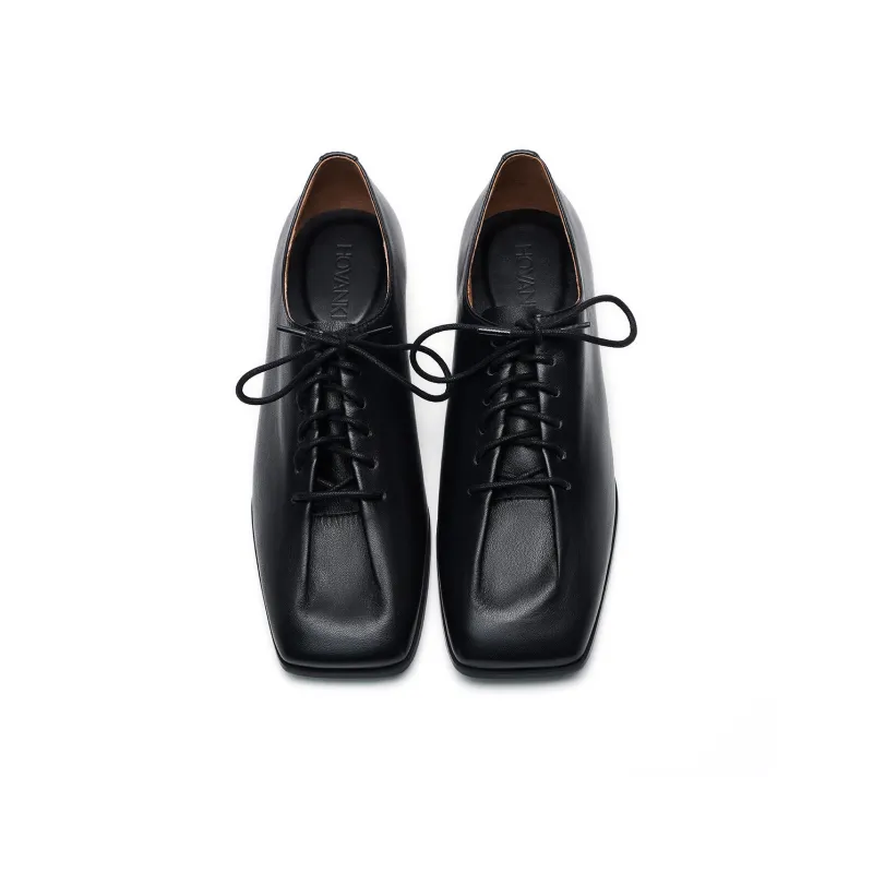 HOVANKI Low-Top Casual Shoes Unisex Black-2