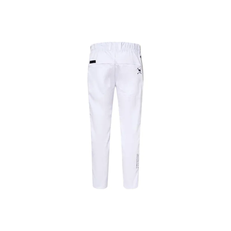 Oakley Skull Endeavor Relax Tapered Casual Pants Men's White-1