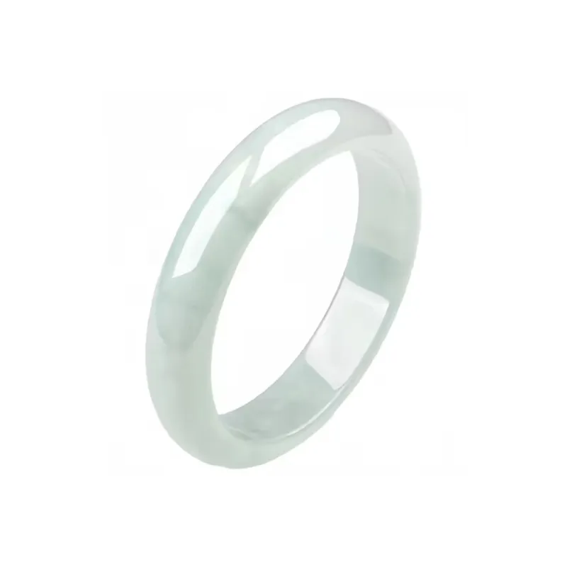 Bubble Scallops Bean Type Jadeite Bangles Women's-0