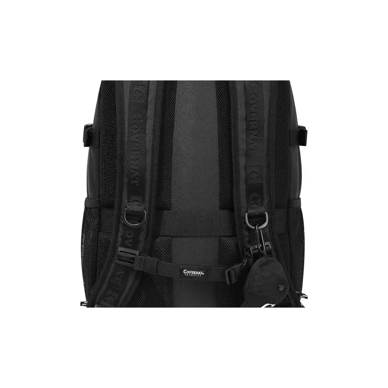 COVERNAT Recycled Polyester Backpack Men's Black-3