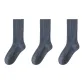 ⑤ Fall Winter Thickened Wool Solid Color Sock Combination (Dark Gray+Dark Gray+Dark Gray)