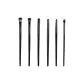 Black 6 Pcs Eye Shadow Brush, Nude Brush