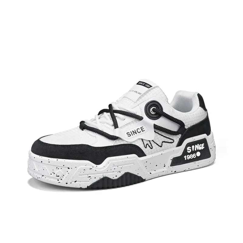JANECO Anti Slip Wear Resistant Low Top Skateboard Shoes Men's-9