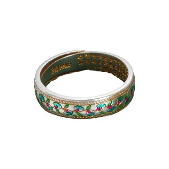 KLFOOK 999 Fine Silver Rings Unisex