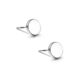 999 Silver[Silver 1 Pair]6mm Eh-2057.ebD