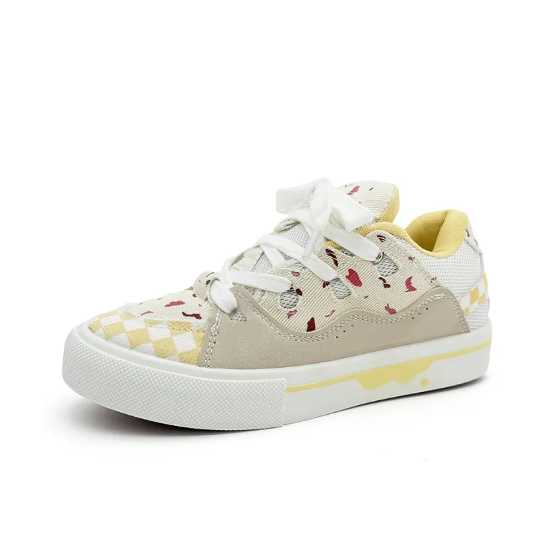 SHUXIAOBEI Doll Collection Puffy Shoes Low Top Skateboard Shoes Women's-11