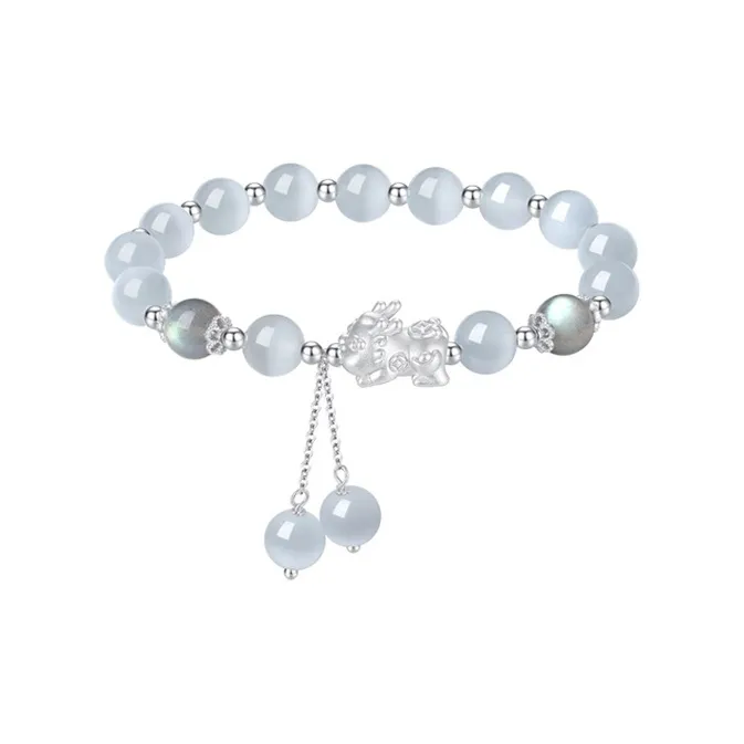 LIPSW Obsidian Bracelets Unisex-5