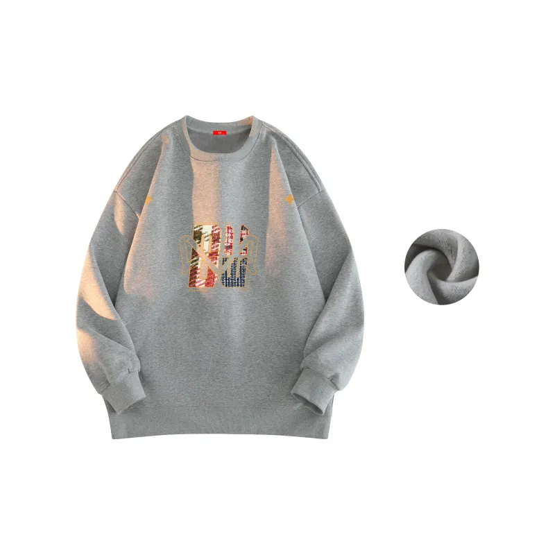 MIIOW Trend Party Series Sweatshirt Unisex Black-20