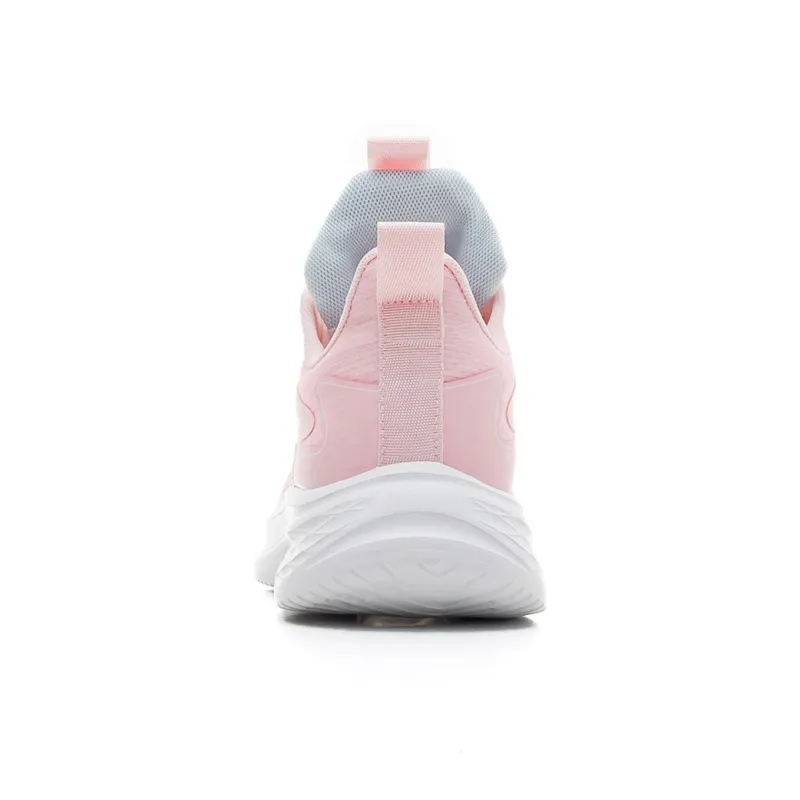 Warrior Lightweight Rebound Low Top Training For Long Distance Running Running Shoes Women's White Pink-4