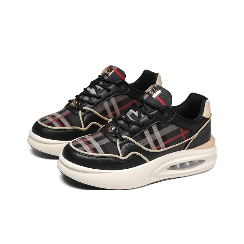 CEDAR HAN Coverage Support Height Increase Low Top Skateboard Shoes Unisex-2