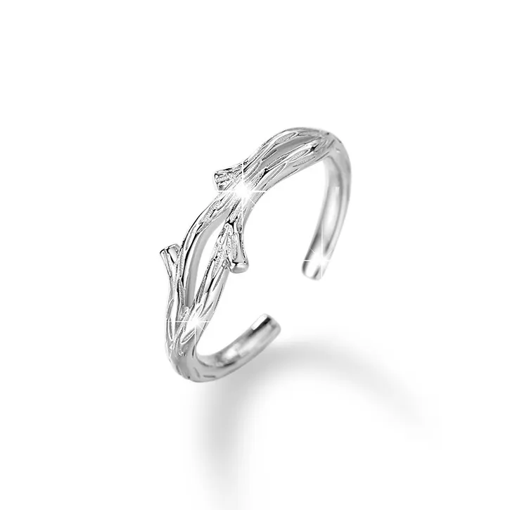 PHOENIXSILY 925 Sterling Silver Rings Unisex-5
