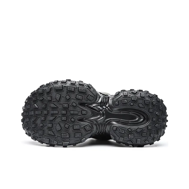 MVA Non slip Wear resistant Impact resistant Low Top Chunky Sneakers Unisex-4
