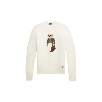 Ralph Lauren Purple Label Polo Bear-embroidery Jumper