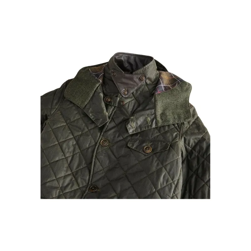 BARBOUR Puffer Jacket Men's Army Green-5