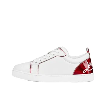 CL LUBOTING Fun Louis Junior Low Top Skateboard Shoes Women's White