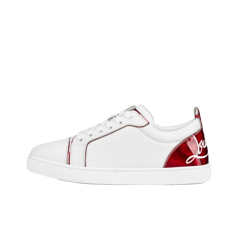CL Fun Louis Junior Low Top Skateboard Shoes Women's White-0