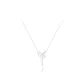 Serpent Butterfly Dancing Necklace[Silver]